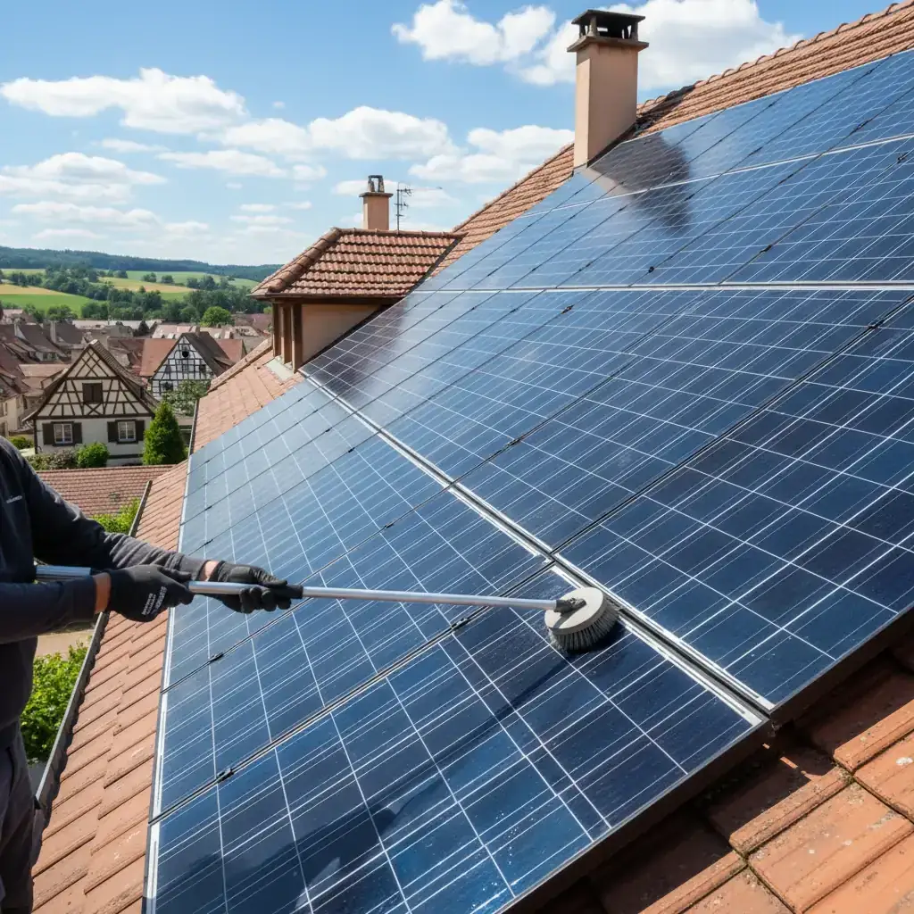 Nettoyage Panneaux Solaires Strasbourg — résultat professionnel
